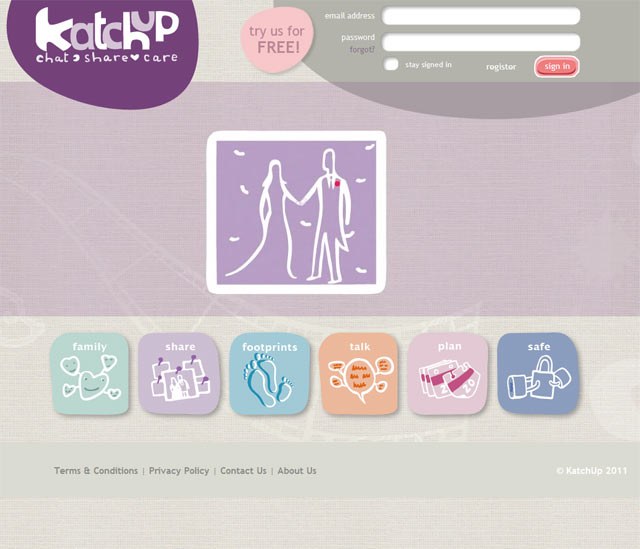 Katchup homepage
